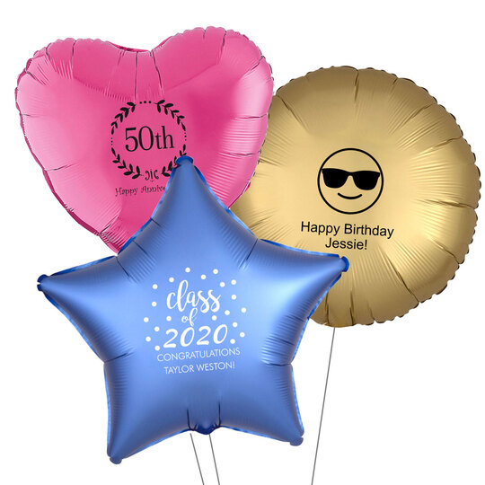Design Your Own Personalized Mylar Balloons